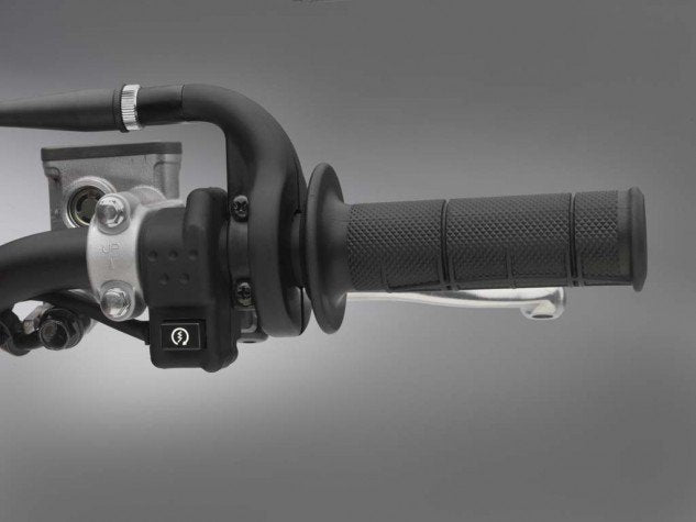 OEM Honda CRF110 Full Size Throttle Tube & Grip